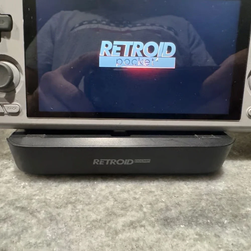 Pocket Handheld Gaming Console - Gray and Purple